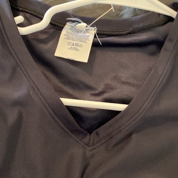 NICARAGUA bird flower v neck jersey like material size small - Picture 7 of 8